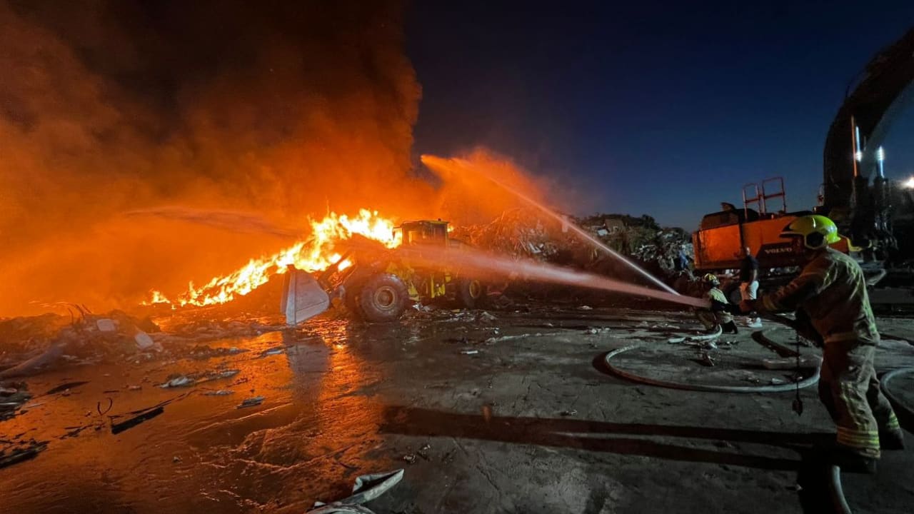 Israel_industrial_site_fire_after_Iranian_attack_bizzbeatnews